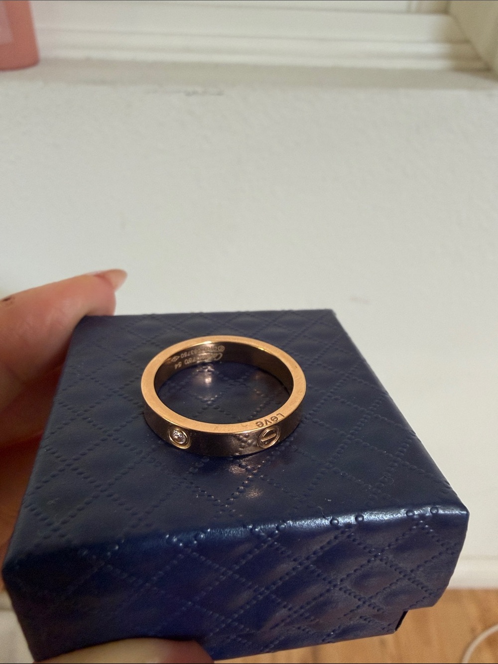 Luxury style costume jewelry rose gold (not real gold)